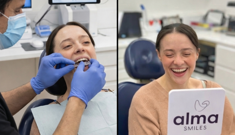 Invisalign treatment at Alma Smiles dental practice in Fulham SW6