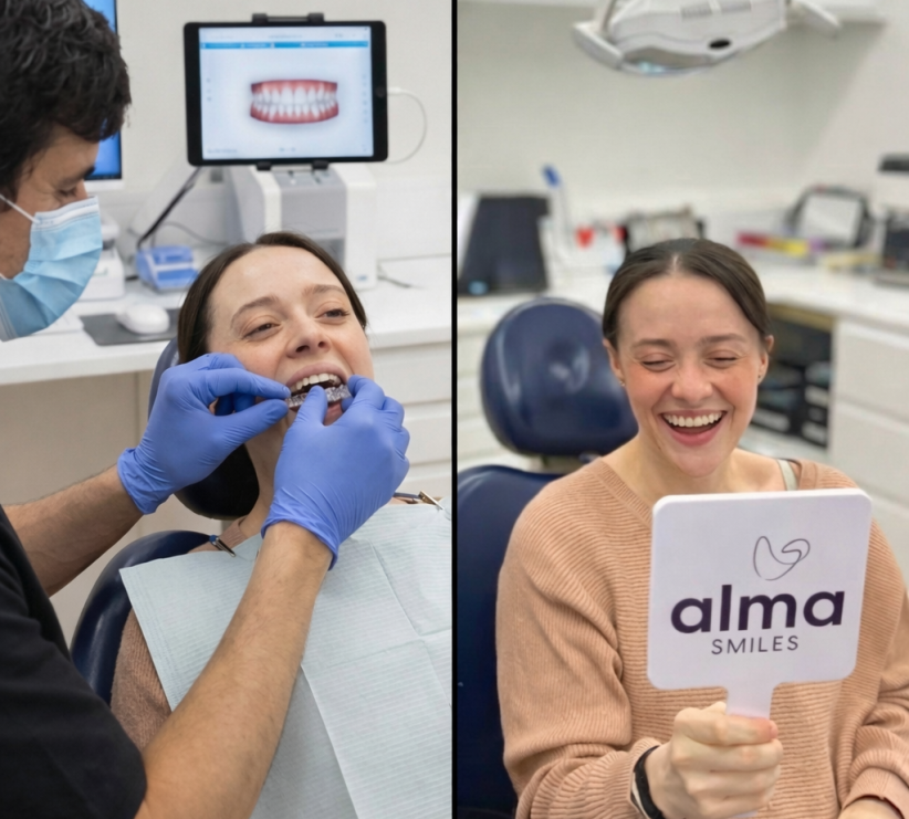 Invisalign treatment at Alma Smiles dental practice in Fulham SW6