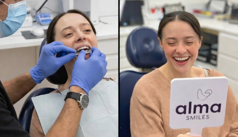 Invisalign treatment at Alma Smiles dental practice in Fulham SW6